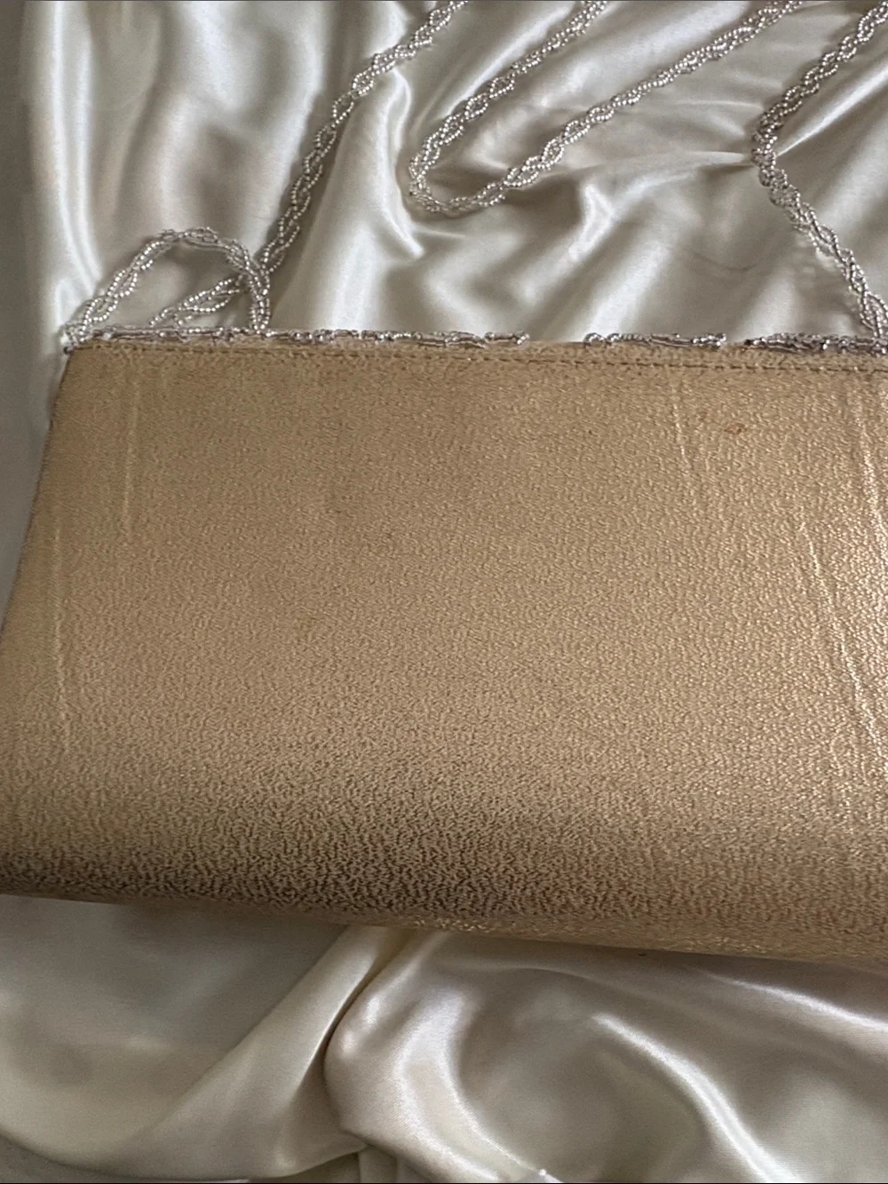 Le Regate Gols Beaded Shoulder or Clutch Purse